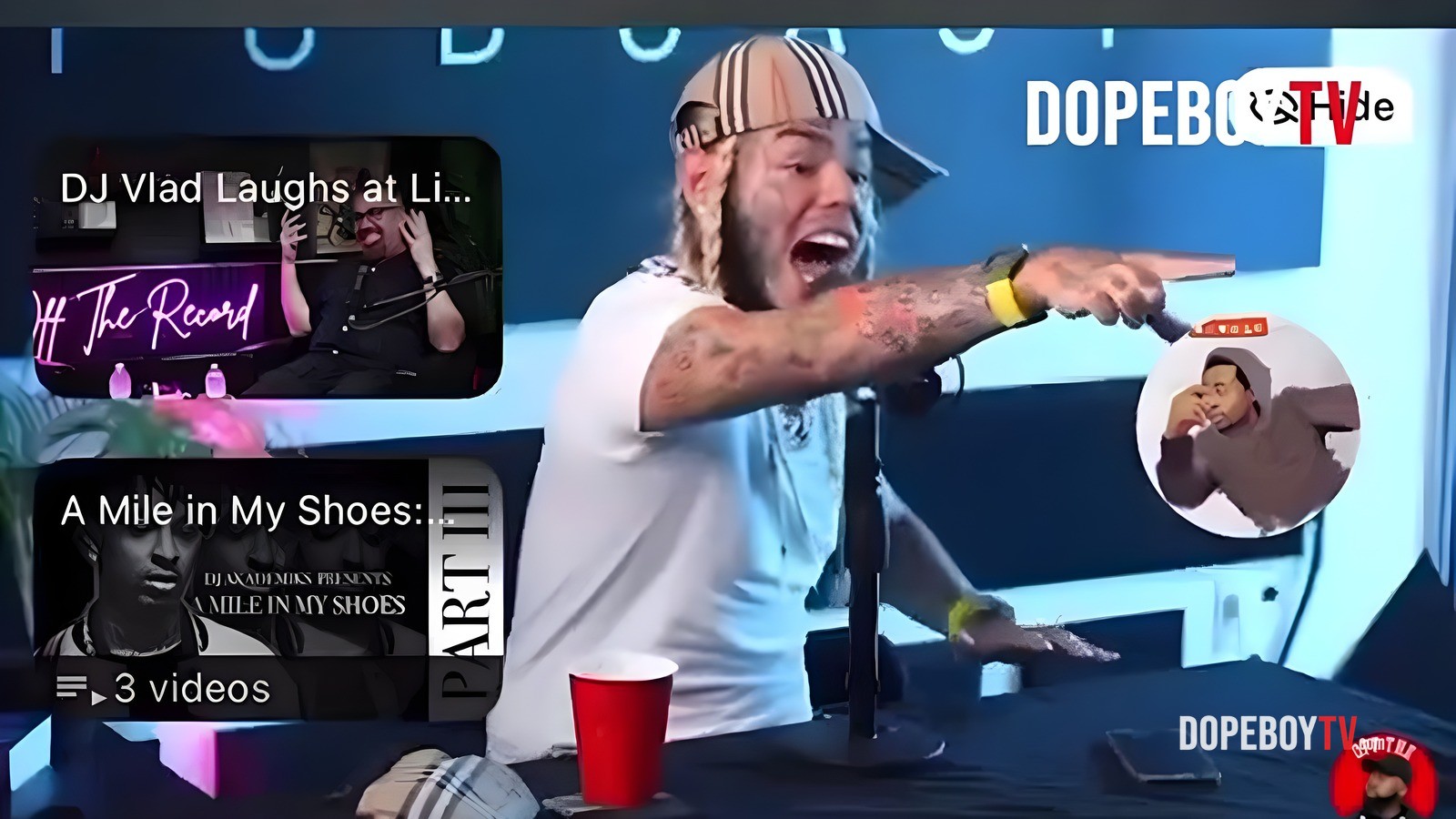Feds Investigate Explosive 6ix9ine and Wack 100 Podcast Drama on DJ Akademiks Show