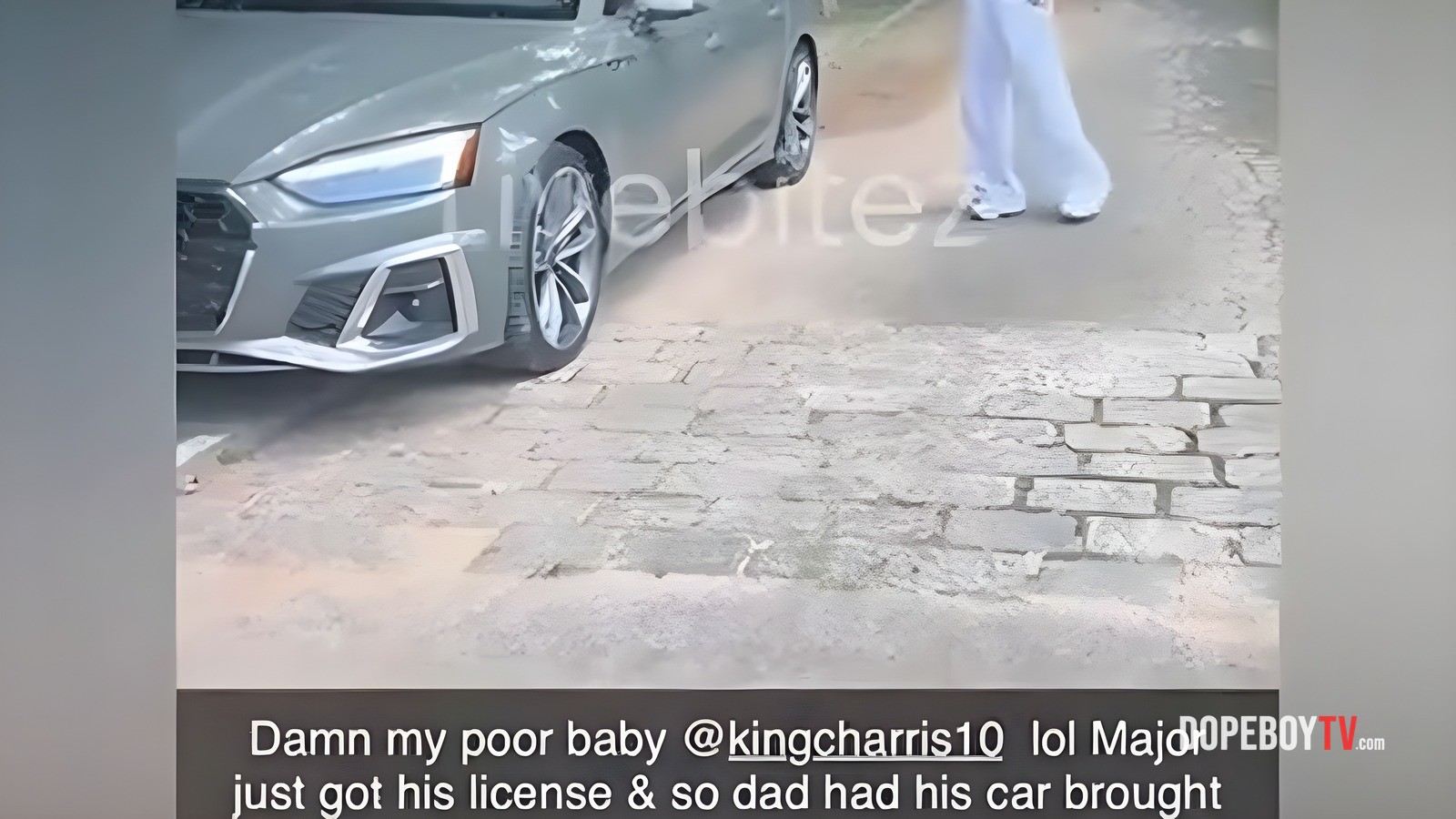 T.I.'s Son Major Harris Accidentally Hits Brother King While Parking - Wild Sibling Moment Caught on Camera!