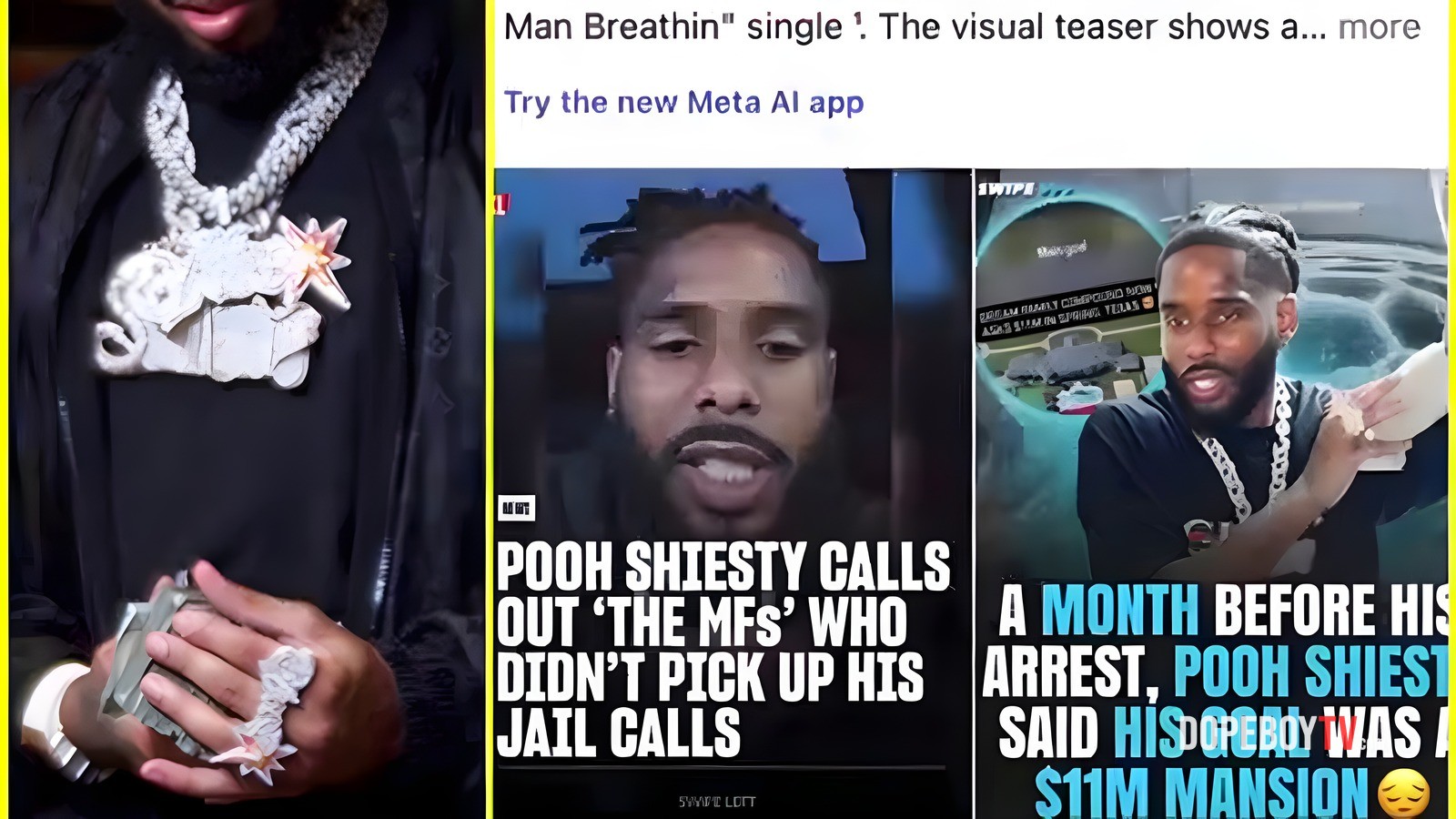 Pooh Shiesty Flexes His Album Billboard in Gucci Mane's Atlanta Turf!