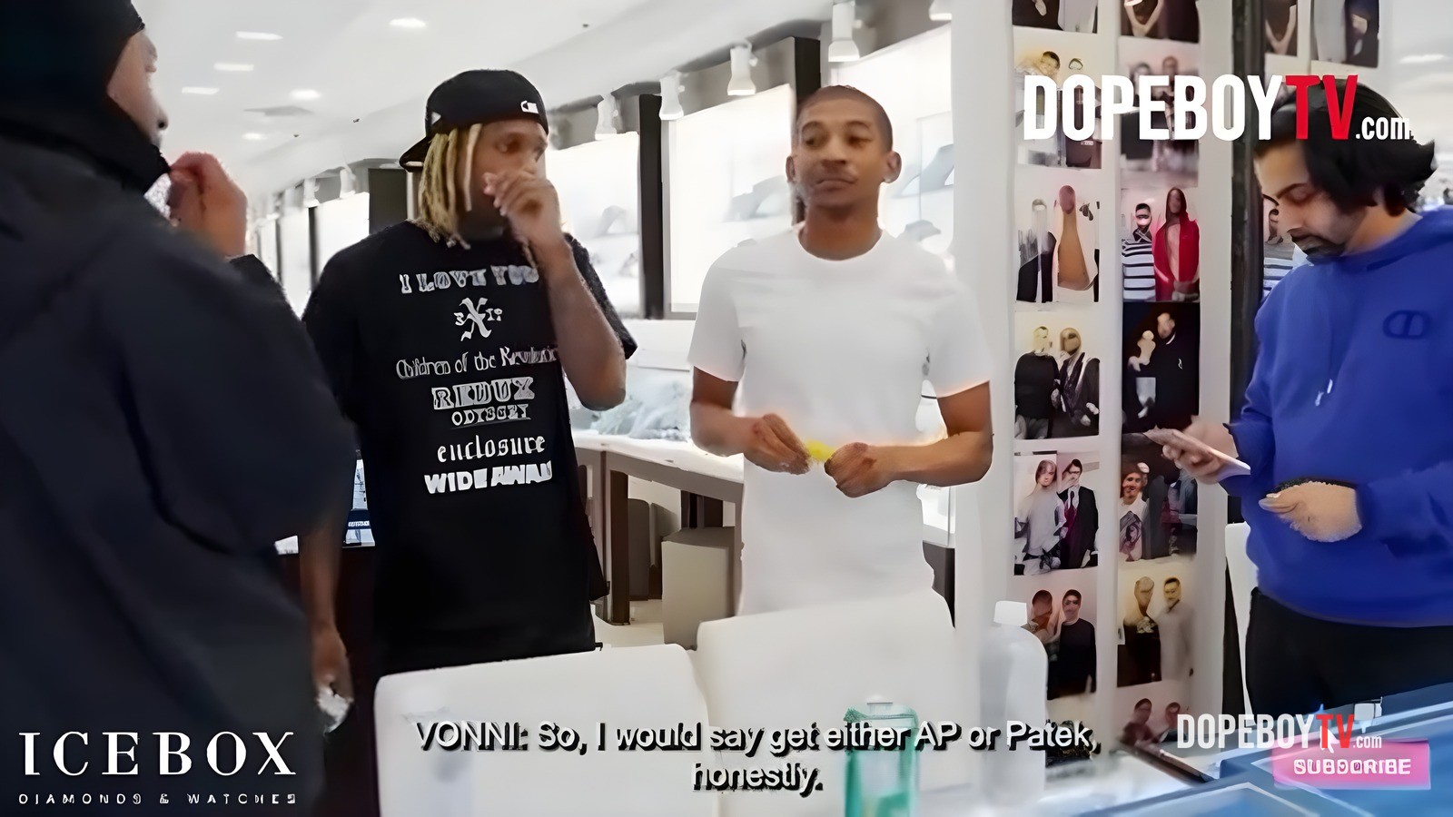 Footage has resurfaced of Kavon Grant aka OTF Vonni helping Lil Durk shop at Icebox.

He is now one of the confirmed coo