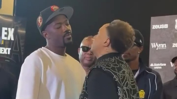 Orlando Brown Smacks Ray J with Cash Stack at Heated Face-Off!