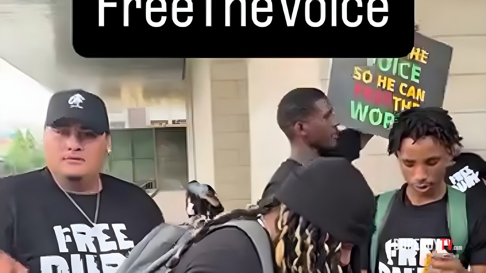 Free Durk Crew Living It Up Yesterday — Fans Say He Looks Ready