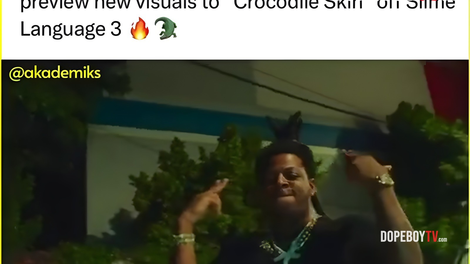 Young Thug’s new YSL signee @5rundownzay got all the motion right now 🔥 He just dropped a collab with B Slime on the new