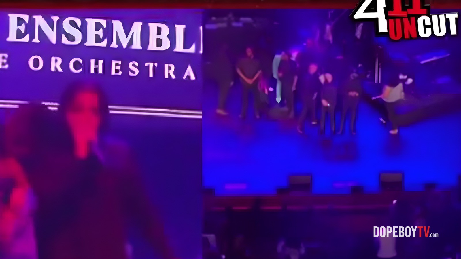 Webbie collapsed while performing with Boosie on stage yesterday. Reports are he shook back but it was a scary situation