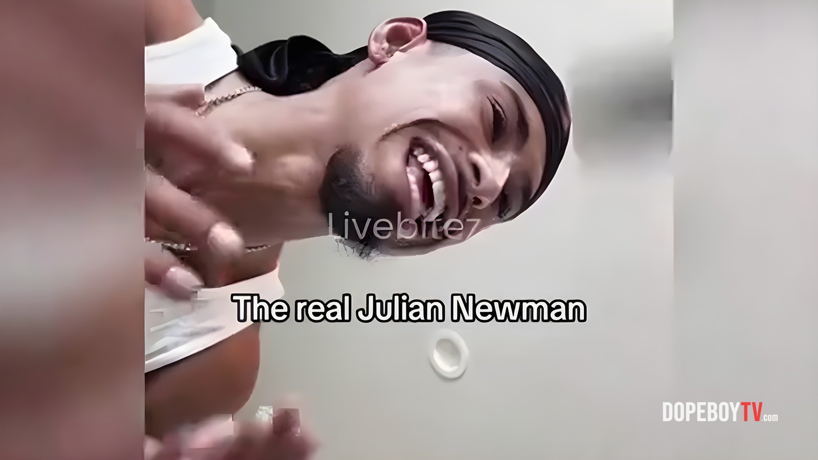 Content creator Julian Newman, known for recently claiming his sister Jaden is the next Kim Kardashian, is facing domest
