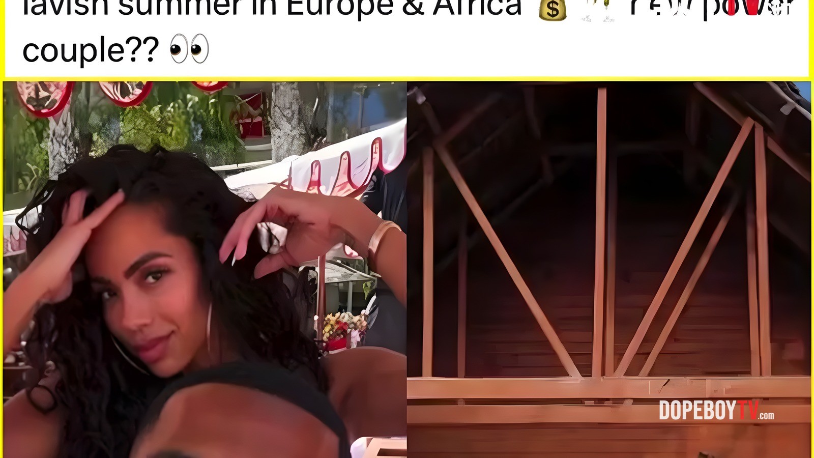 Erica Mena Sparks Romance Buzz with Sports Betting Star Lambo AB on Luxe Getaway