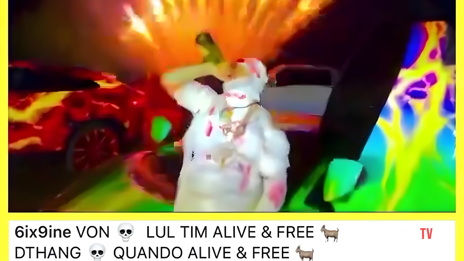 6ix9ine Throws Party Singing “I’m Coming Home” Right Before Lil Durk Verdict Drops